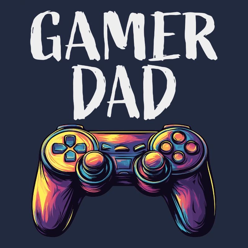 Gamer Dad Controller Motiv