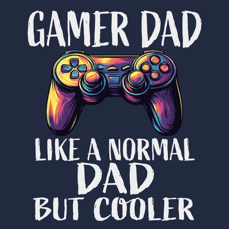 Gamer Dad Cooler Controller Spruch