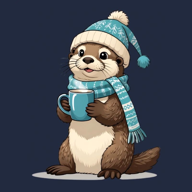 Winterotter mit Tee