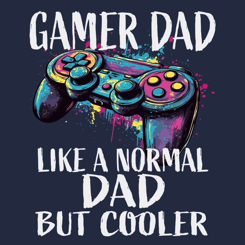 Gamer Dad Cooler Controller Splash