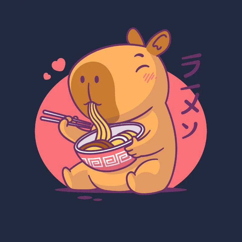 Capybara Ramen-Liebhaber
