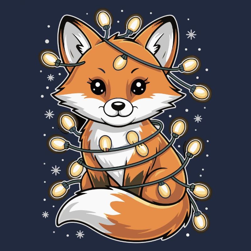 Lichterfuchs im Winterzauber Fuchs