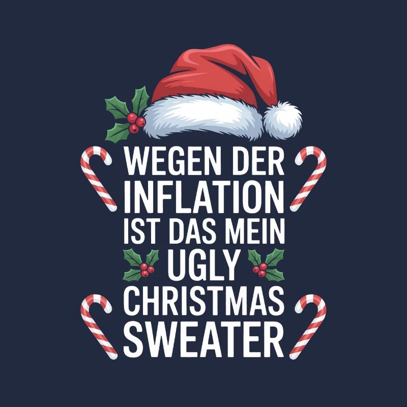 Pull de Noël moche et moche de l’inflation