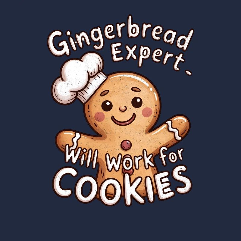 Gingerbread Expert – Will Work for Cookies
