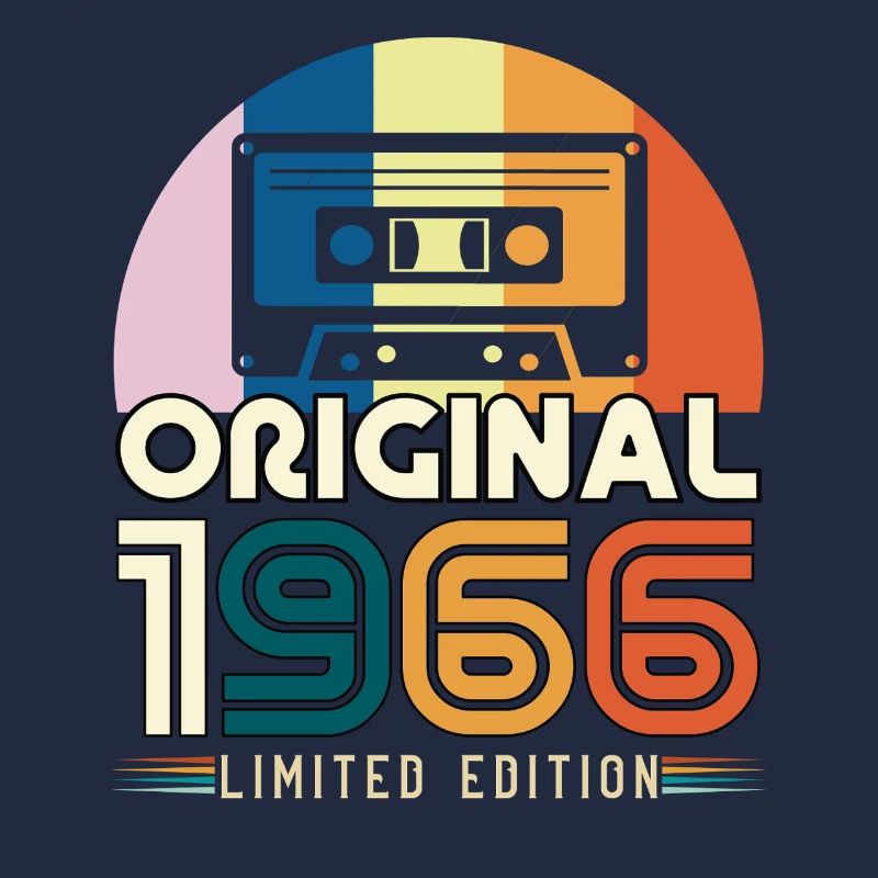 1966 Geburtstagsoriginal-Vintage-Geschenkkassette