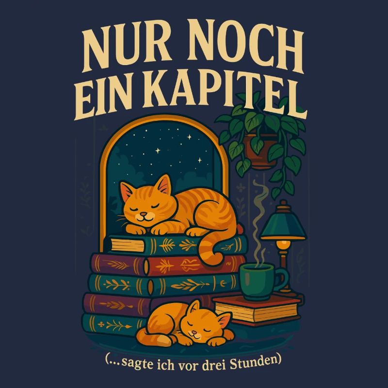 Reading Cat Bookworm, Only One More Chapter