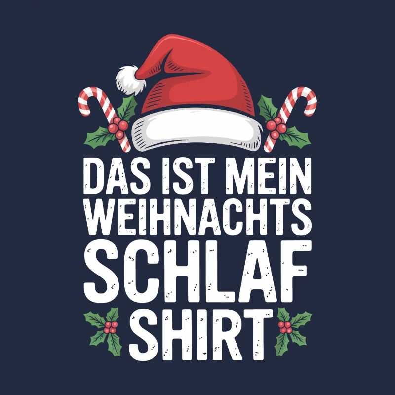 Weihnachts Schlaf Shirt