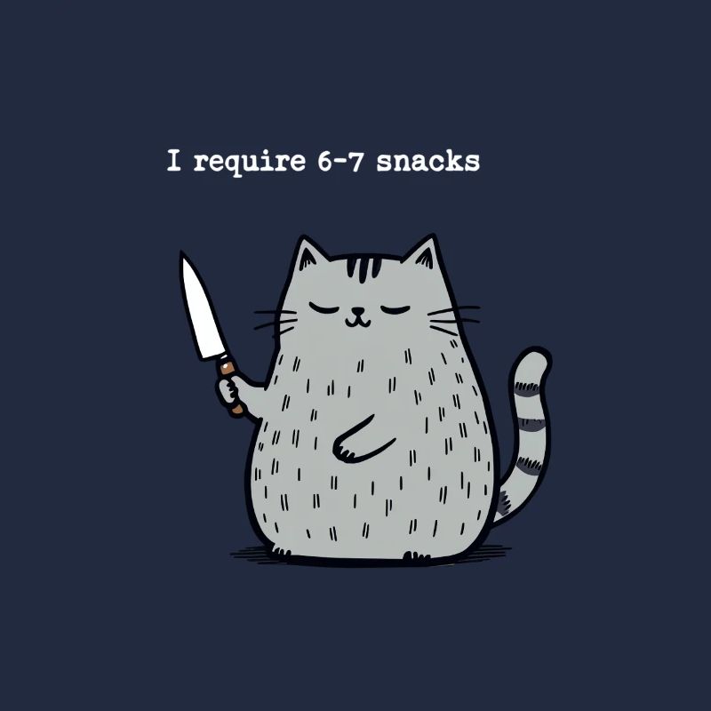 6-7 Mème Internet 6 7 Snack Cat