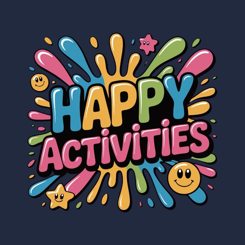 Activités joyeuses Explosion d’éclaboussures