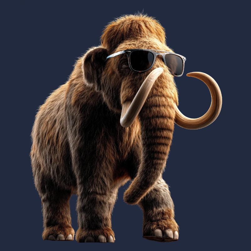 Mammut Wollhaarmammut Eiszeit Mammuts Süßes Mammut