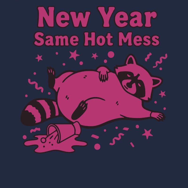 Neujahr Same Hot Mess Celebration 2025