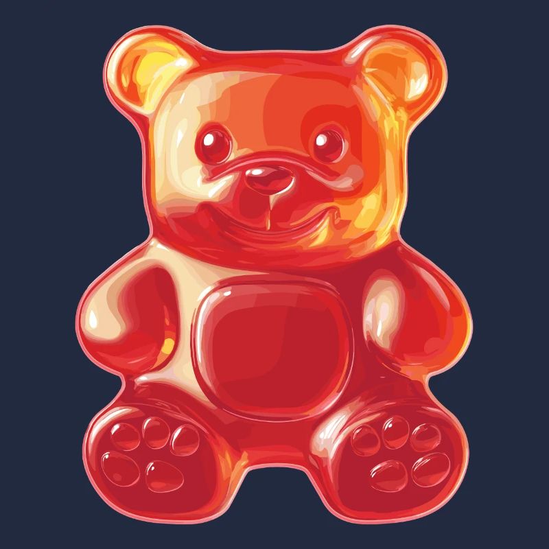 Glimmernder Gummibär