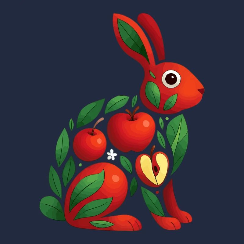 Hase Apfel