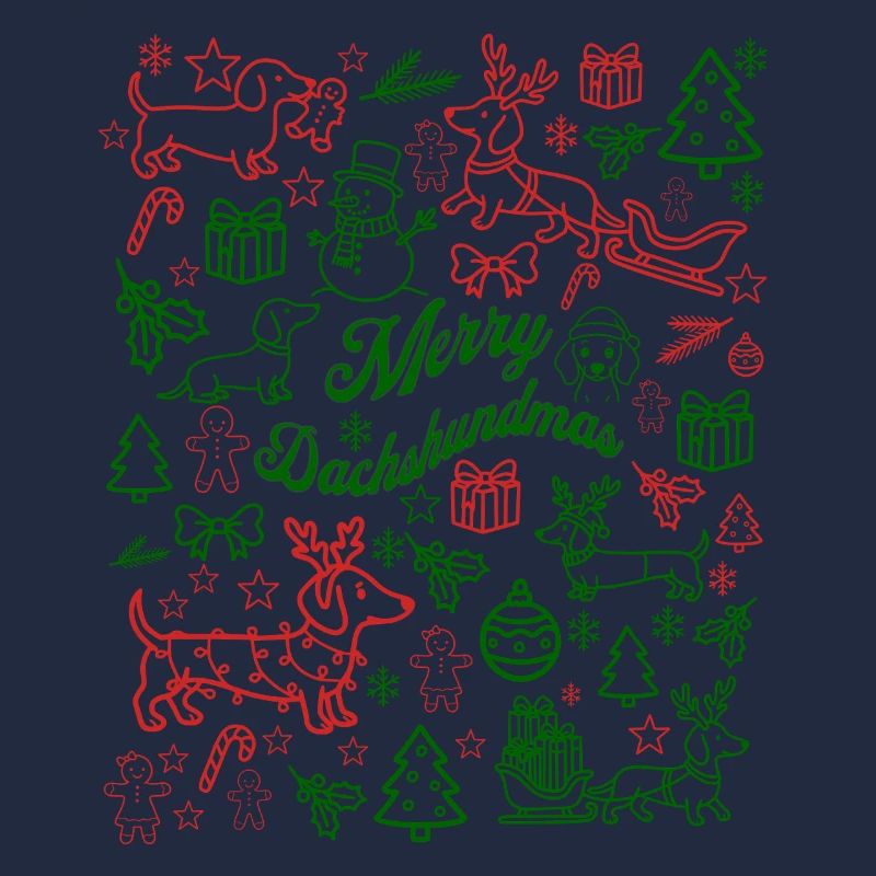 Frohe Dackelweihnacht