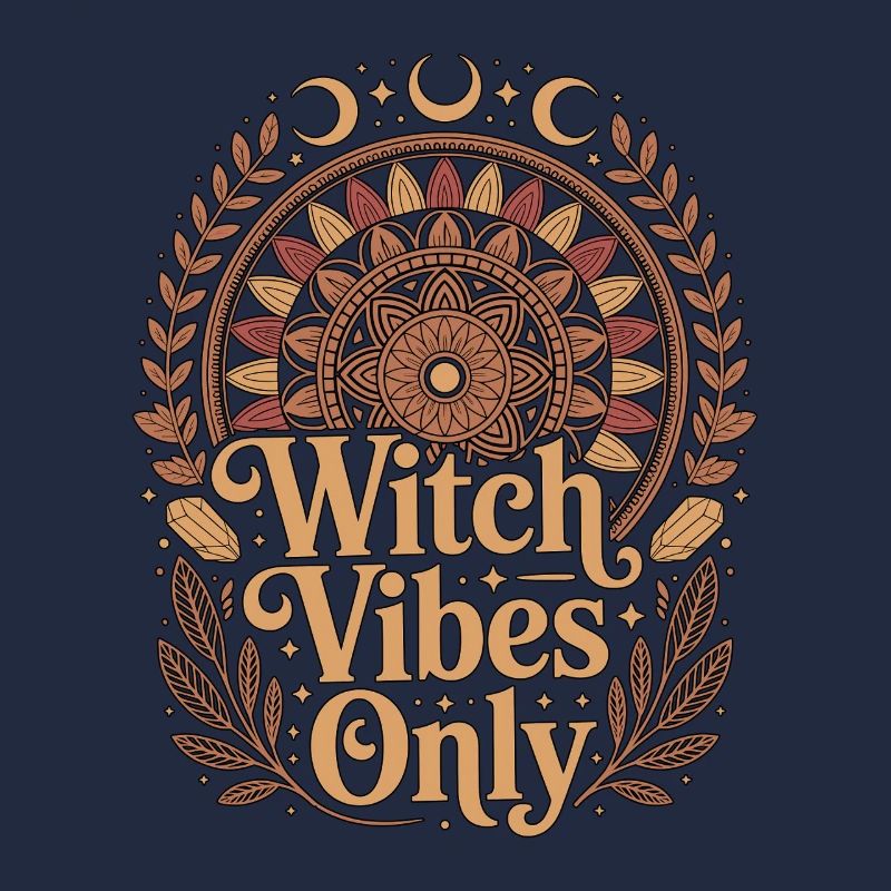 Witchcraft Witch Vibes Only Wicca Spellcaster