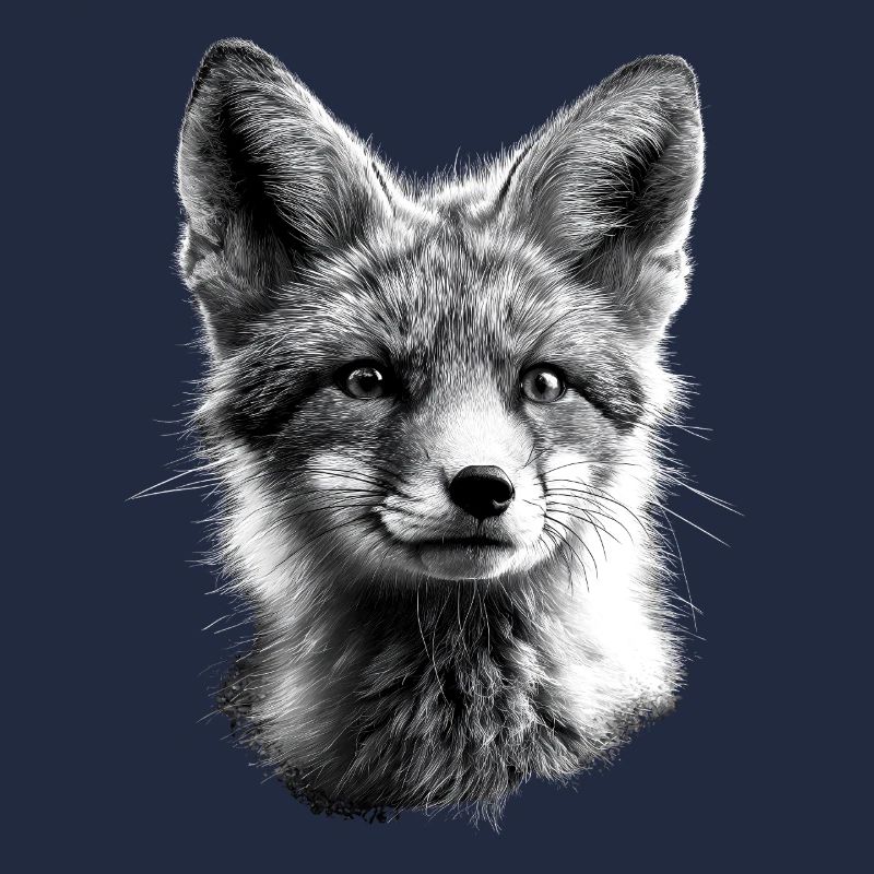 Polarfuchs Schneefuchs Eisfuchs Süßer Weißer Fuchs