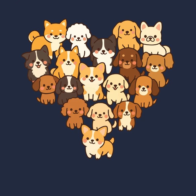 Hund Hunde Herz Liebe