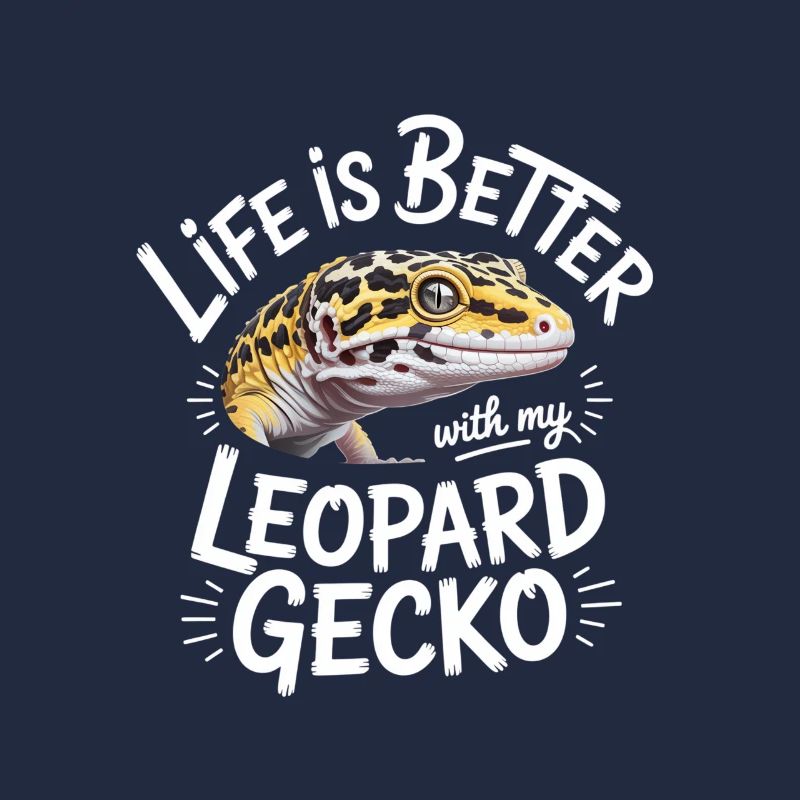 Leopardgekko-Leben ist besser