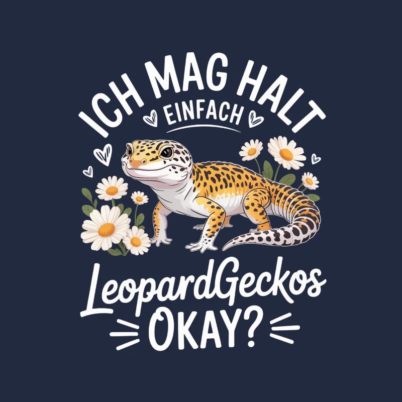 Blague de la fleur de léopard Gecko, d’accord ?