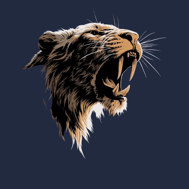 Saber-toothed tiger Smilodon Big cat Sabertooth tiger