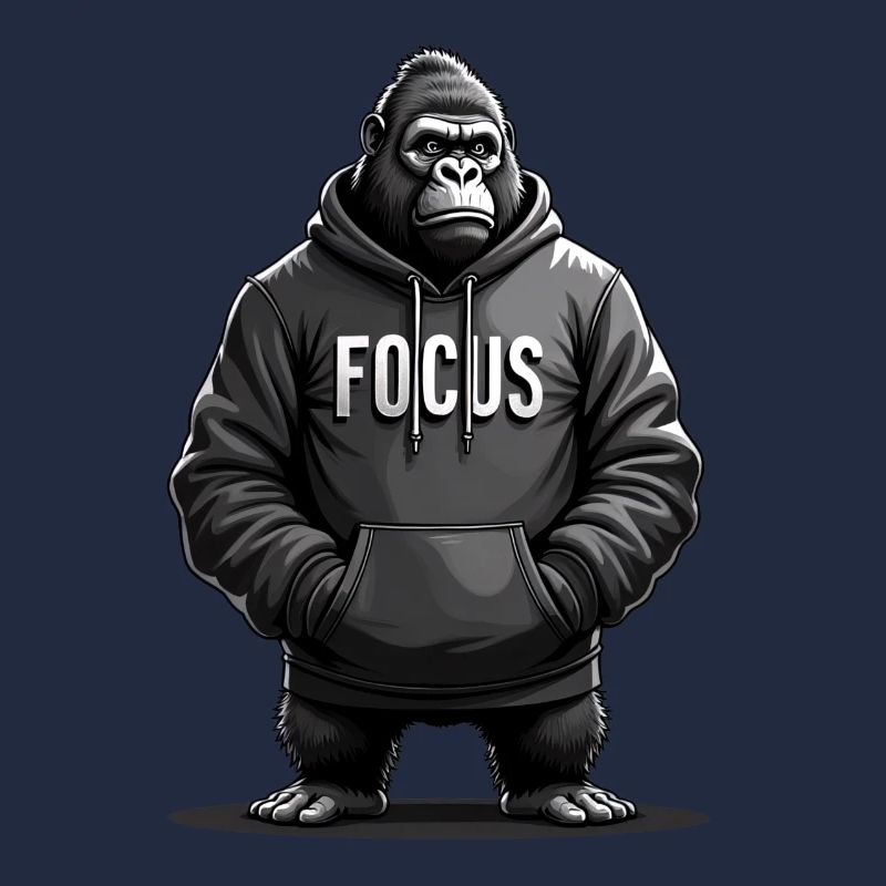 Gorilla Focus Strength Motivation Training