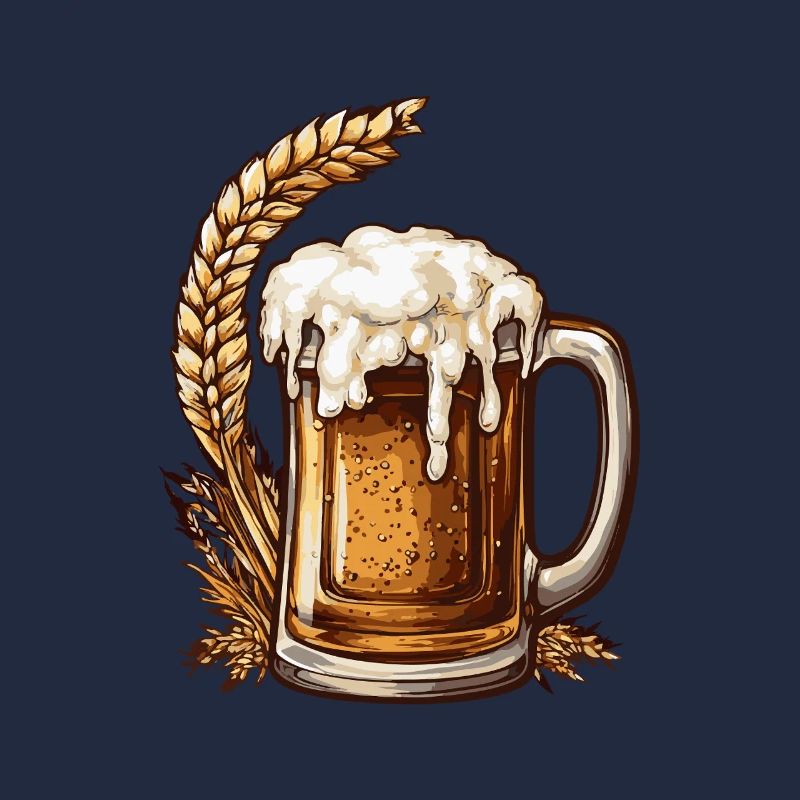 Bier Bierglas Weizenbier