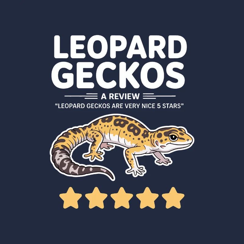 Impression de bandes dessinées sur les geckos léopards