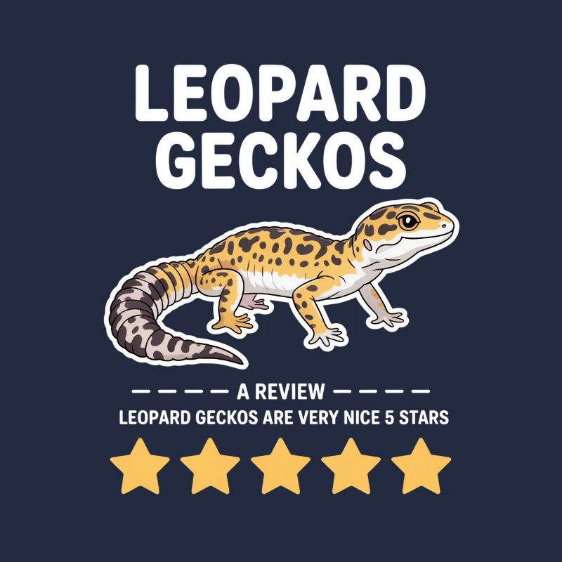Leopard Gecko Pride Illustration