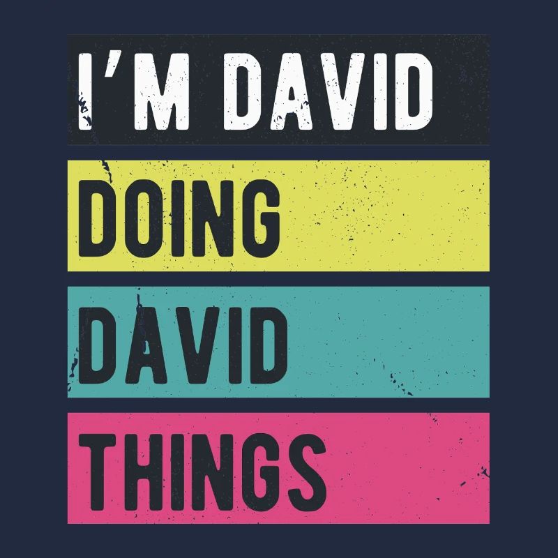I’m David Doing David Things Retro Colors