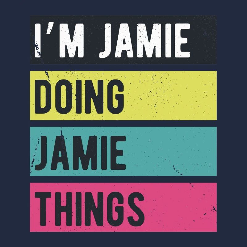 I’m Jamie Doing Jamie Things Retro Colors