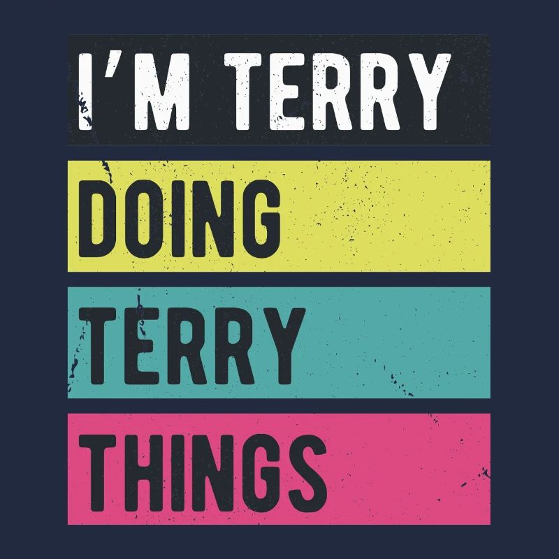 Ich bin Terry und mache Terry Things Retro-Farben