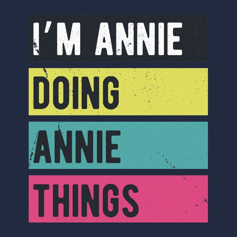 I’m Annie Doing Annie Things Retro Colors