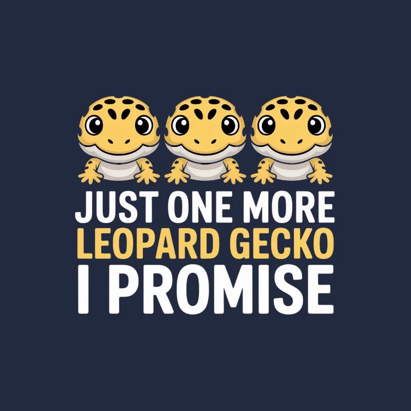 Trio de gecko léopard, je te le promets