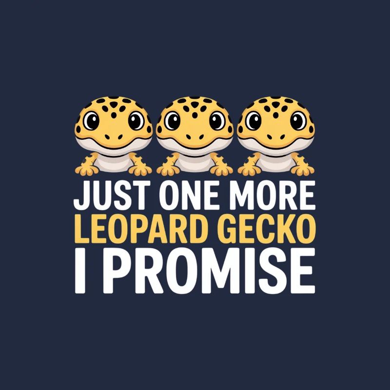 Leopardgekko-Trio Versprechen