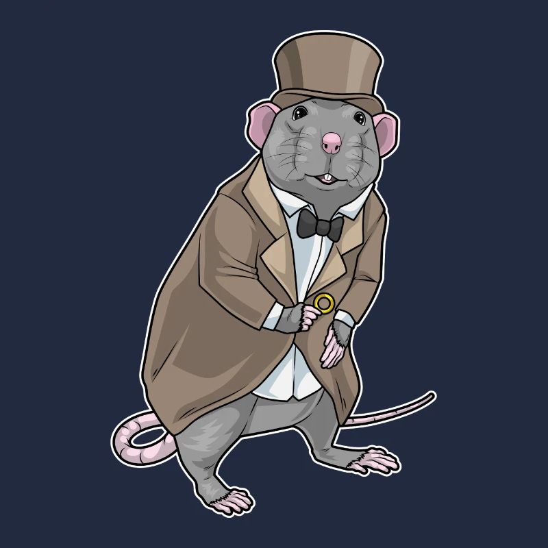 Ratte Bräutigam Ehering Hochzeit