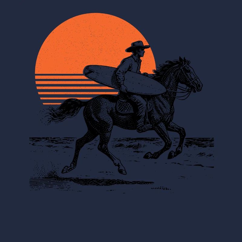 Surfer Cowboy