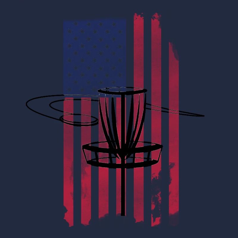 Disc Golf USA Flagge