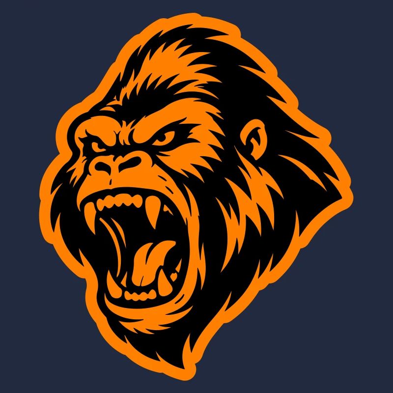 Gorilla Head