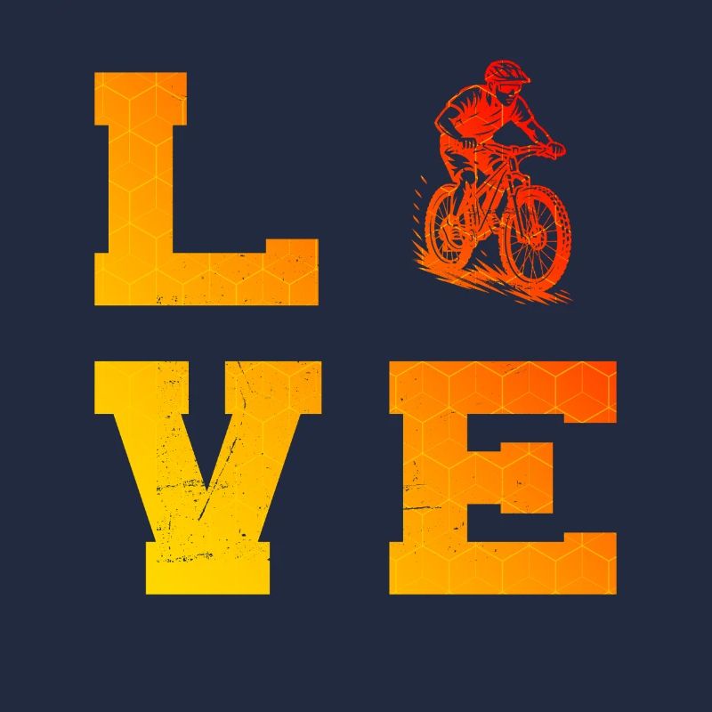 Klare Mountainbike Botschaft