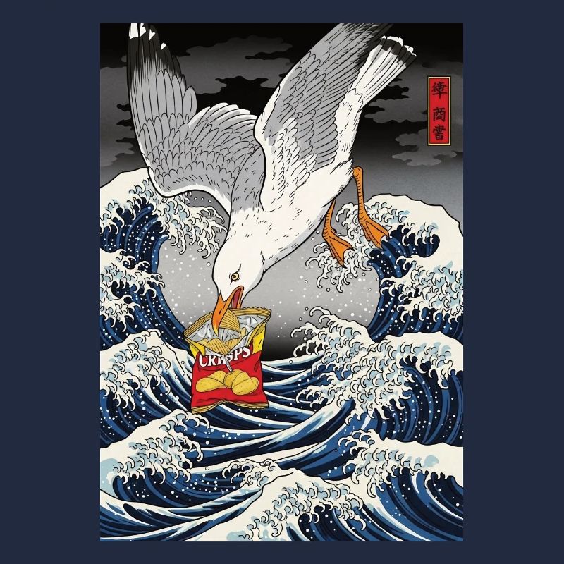 Seagulls Steals Chips Funny