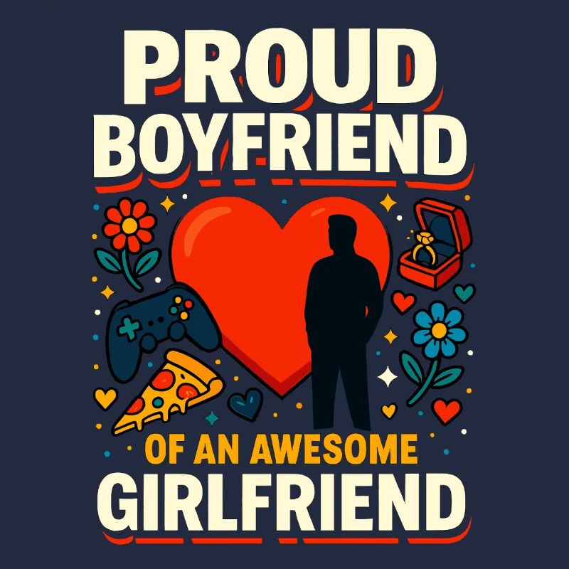 proud boyfriend girlfriend, valentinstag geschenk