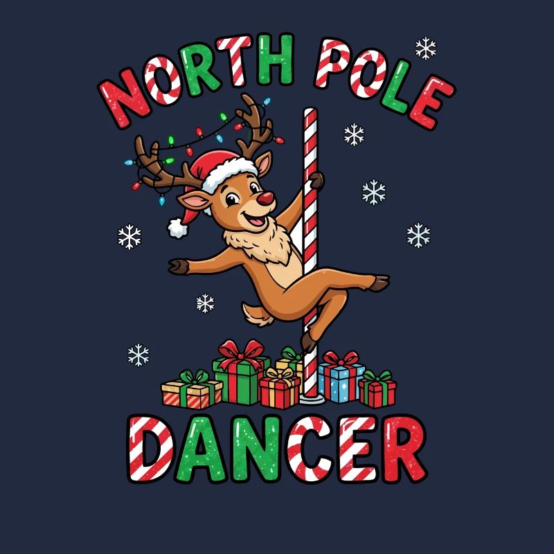 North Pole Dancer – Inappropriate Christmas for