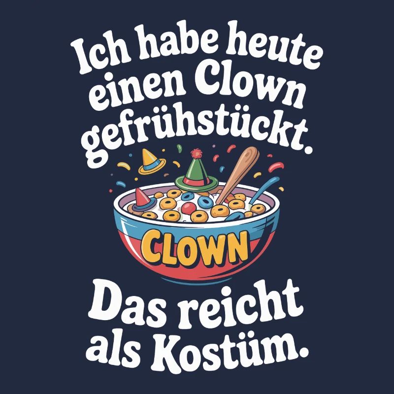 Clown Breakfast Carnival Clown Costume Replacement