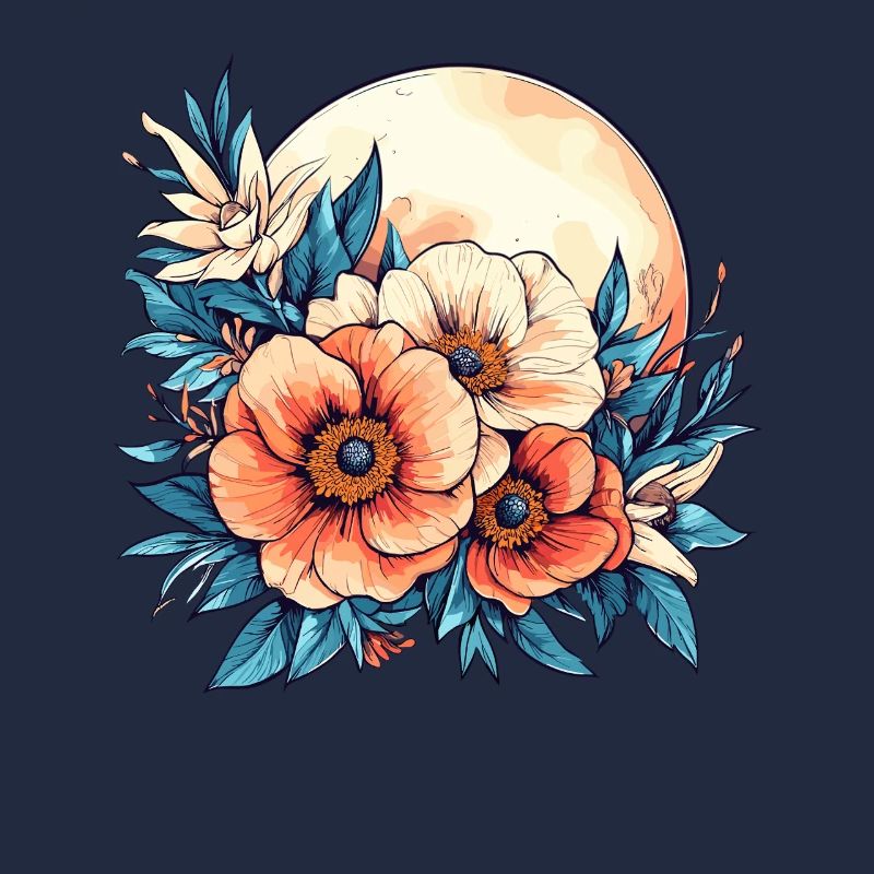 Moonlight Flower Circle