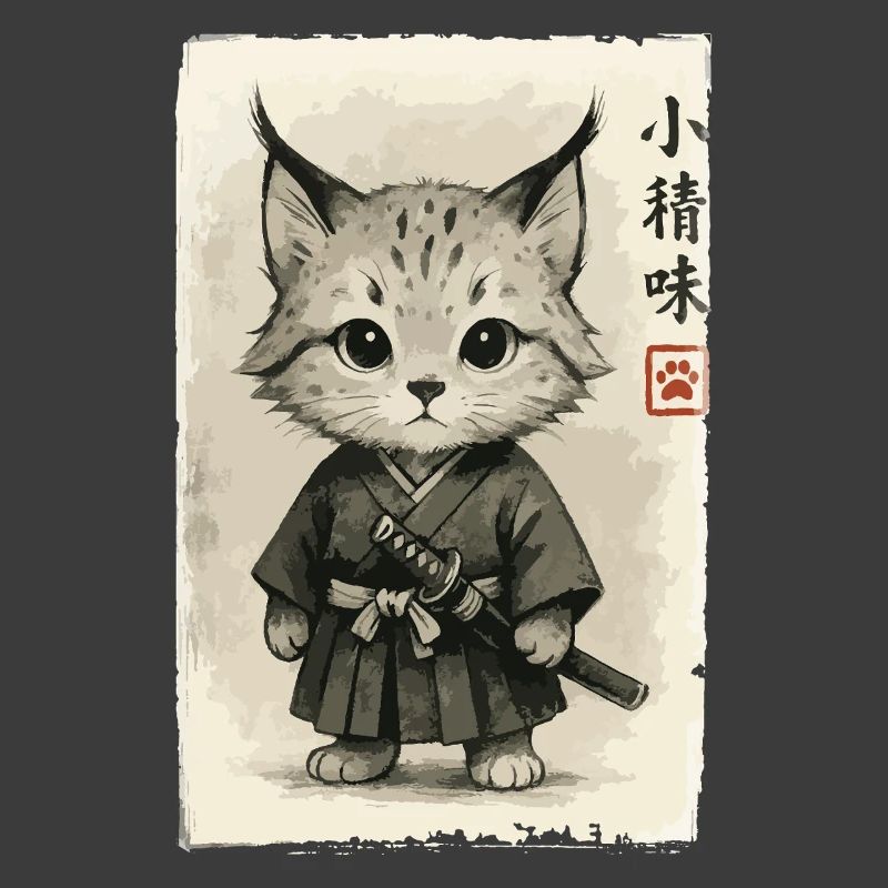 Katzen Samurai 