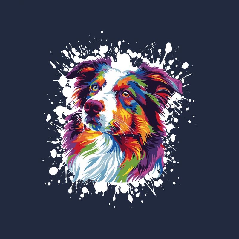 Hund Tier Kunst