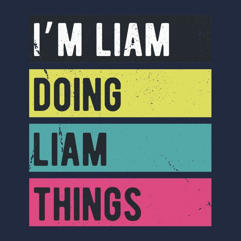 I’m Liam Doing Liam Things Retro Colors