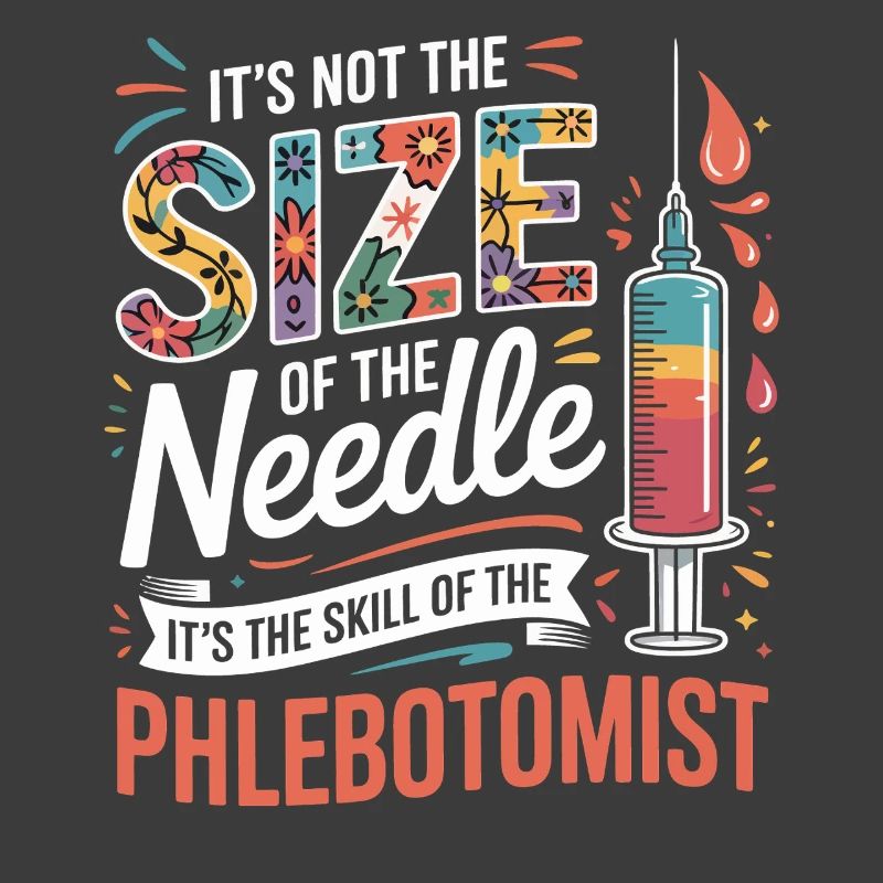 Size doesn't count: phlebotomist art