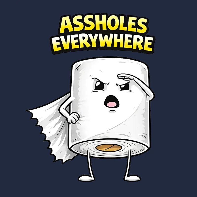 Assholes Everywhere Comic Design