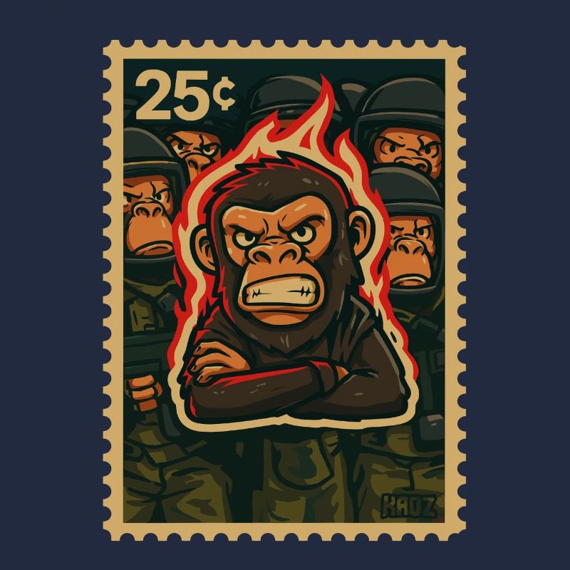 Fire and Monkey Protest